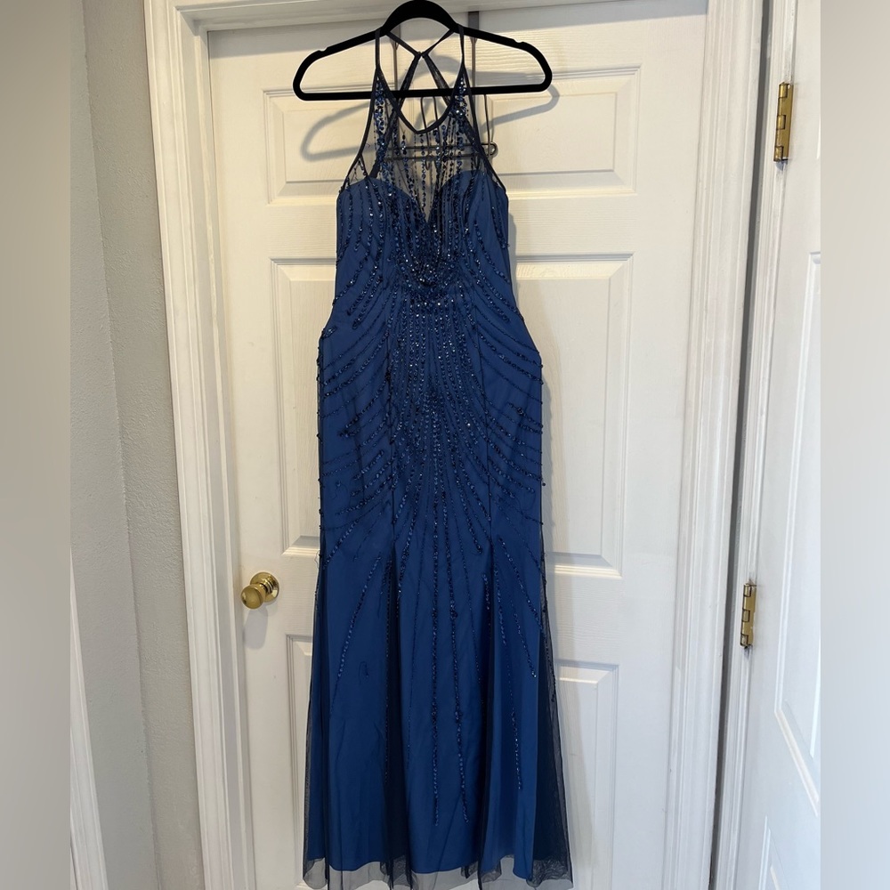 Formal/Prom Long Gown Navy Blue